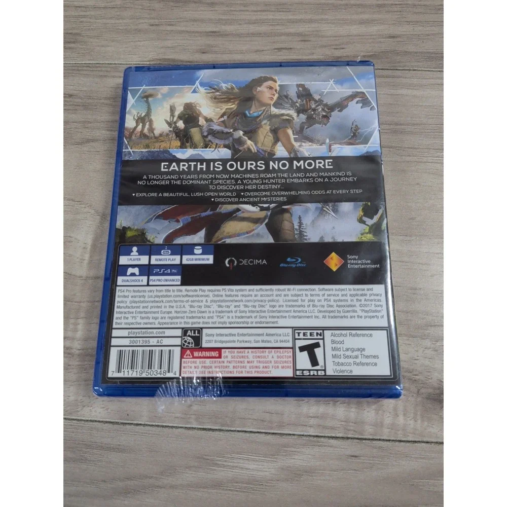 HORIZON Zero Dawn - Sony PlayStation 4 NEW IN WRAP PS4 NIB